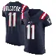 ＃11 Men's Drew Bledsoe Navy Elite New England Patriots Team Color Vapor Untouchable Jersey