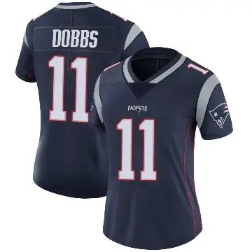 ＃11 Women's Joshua Dobbs Navy Limited New England Patriots Team Color Vapor Untouchable Jersey