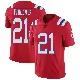 ＃21 Men's Adrian Phillips Red Limited New England Patriots Vapor Untouchable Alternate Jersey