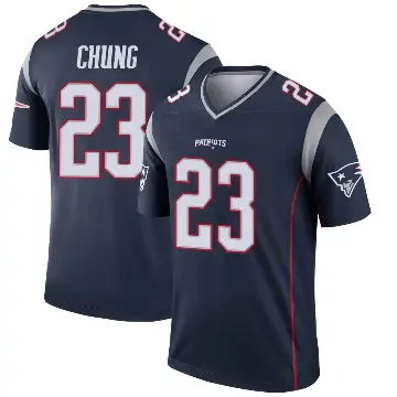 ＃23 Youth Patrick Chung Navy Legend New England Patriots Jersey