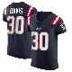 ＃30 Men's Tyler Davis Navy Elite New England Patriots Team Color Vapor Untouchable Jersey