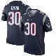 ＃30 Men's Tyler Davis Navy Legend New England Patriots Jersey