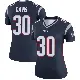 ＃30 Women's Tyler Davis Navy Legend New England Patriots Jersey