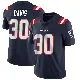 ＃30 Youth Tyler Davis Navy Limited New England Patriots Team Color Vapor Untouchable Jersey