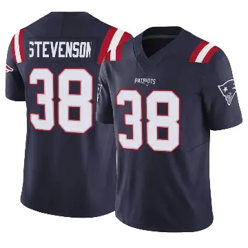＃38 Youth Rhamondre Stevenson Navy Limited New England Patriots Vapor F.U.S.E. Jersey