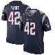 ＃42 Youth Diego Fagot Navy Legend New England Patriots Jersey