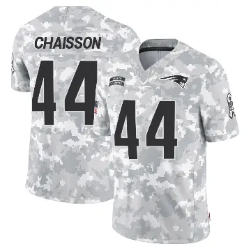＃44 Youth K'Lavon Chaisson Arctic Camo Limited New England Patriots 2024 Salute to Service Jersey