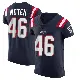 ＃46 Men's R.J. Moten Navy Elite New England Patriots Team Color Vapor Untouchable Jersey