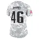 ＃46 Women's R.J. Moten Arctic Camo Limited New England Patriots 2024 Salute to Service Jersey