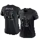 ＃46 Women's R.J. Moten Black Limited New England Patriots Reflective Jersey