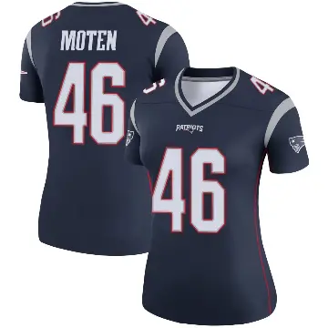 ＃46 Women's R.J. Moten Navy Legend New England Patriots Jersey