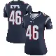 ＃46 Women's R.J. Moten Navy Legend New England Patriots Jersey
