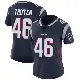 ＃46 Women's R.J. Moten Navy Limited New England Patriots Team Color Vapor Untouchable Jersey