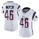 ＃46 Women's R.J. Moten White Limited New England Patriots Vapor Untouchable Jersey