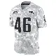 ＃46 Youth R.J. Moten Arctic Camo Limited New England Patriots 2024 Salute to Service Jersey
