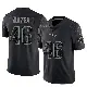 ＃46 Youth R.J. Moten Black Limited New England Patriots Reflective Jersey