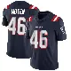 ＃46 Youth R.J. Moten Navy Limited New England Patriots Team Color Vapor Untouchable Jersey