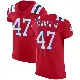 ＃47 Men's Andrew Parker Jr. Red Elite New England Patriots Vapor Untouchable Alternate Jersey