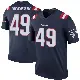 ＃49 Men's Cole Fotheringham Navy Legend New England Patriots Color Rush Jersey
