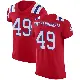 ＃49 Men's Cole Fotheringham Red Elite New England Patriots Vapor Untouchable Alternate Jersey