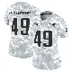 ＃49 Women's Cole Fotheringham Arctic Camo Limited New England Patriots 2024 Salute to Service Jersey