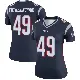 ＃49 Women's Cole Fotheringham Navy Legend New England Patriots Jersey
