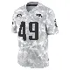 ＃49 Youth Cole Fotheringham Arctic Camo Limited New England Patriots 2024 Salute to Service Jersey