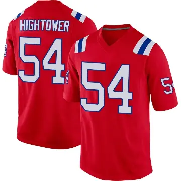 ＃54 Youth Dont'a Hightower Red Game New England Patriots Alternate Jersey