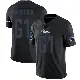 ＃61 Youth Alec Lindstrom Black Impact Limited New England Patriots Jersey
