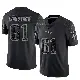 ＃61 Youth Alec Lindstrom Black Limited New England Patriots Reflective Jersey