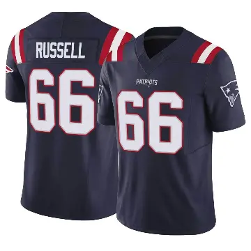 ＃66 Youth Jotham Russell Navy Limited New England Patriots Vapor F.U.S.E. Jersey