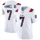 ＃7 Men's Carlton Davis III White Limited New England Patriots Vapor Untouchable Jersey