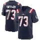 ＃73 Youth John Hannah Navy Blue Game New England Patriots Team Color Jersey