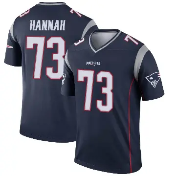 ＃73 Youth John Hannah Navy Legend New England Patriots Jersey