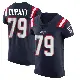 ＃79 Men's Yasir Durant Navy Elite New England Patriots Team Color Vapor Untouchable Jersey
