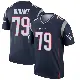 ＃79 Men's Yasir Durant Navy Legend New England Patriots Jersey