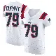 ＃79 Men's Yasir Durant White Elite New England Patriots Vapor Untouchable Jersey