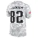 ＃82 Youth JaQuae Jackson Arctic Camo Limited New England Patriots 2024 Salute to Service Jersey