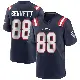 ＃88 Men's Martellus Bennett Navy Blue Game New England Patriots Team Color Jersey