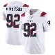 ＃92 Men's James Harrison White Limited New England Patriots Vapor Untouchable Jersey