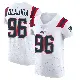 ＃96 Men's David Olajiga White Elite New England Patriots Vapor Untouchable Jersey