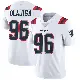 ＃96 Men's David Olajiga White Limited New England Patriots Vapor Untouchable Jersey