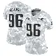 ＃96 Women's David Olajiga Arctic Camo Limited New England Patriots 2024 Salute to Service Jersey