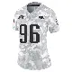 ＃96 Women's David Olajiga Arctic Camo Limited New England Patriots 2024 Salute to Service Jersey
