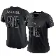＃96 Women's David Olajiga Black Limited New England Patriots Reflective Jersey