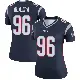 ＃96 Women's David Olajiga Navy Legend New England Patriots Jersey