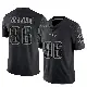 ＃96 Youth David Olajiga Black Limited New England Patriots Reflective Jersey