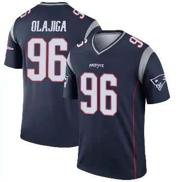 ＃96 Youth David Olajiga Navy Legend New England Patriots Jersey